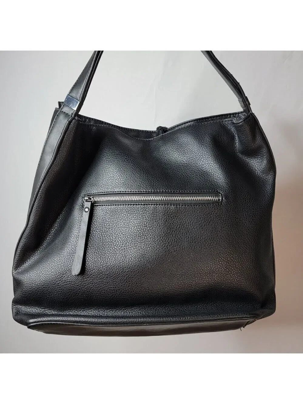 Urban Expressions Patchwork Tote – Certified Vegan Leather | Bold Retro Vibes - Picture 5 of 13